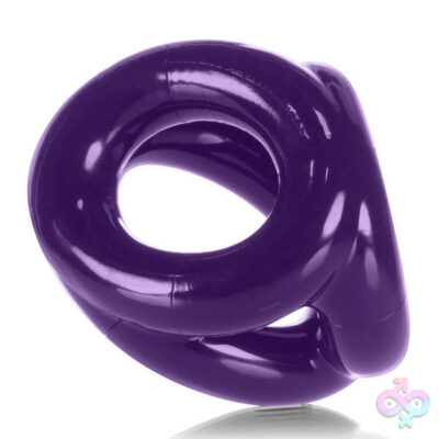 Oxballs Sex Toys - Tri Sport 3 Ring Sling Atomic Jock - Eggplant