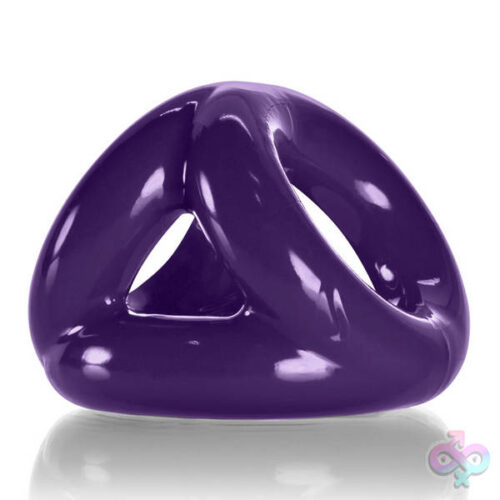 Oxballs Sex Toys - Tri Sport 3 Ring Sling Atomic Jock - Eggplant