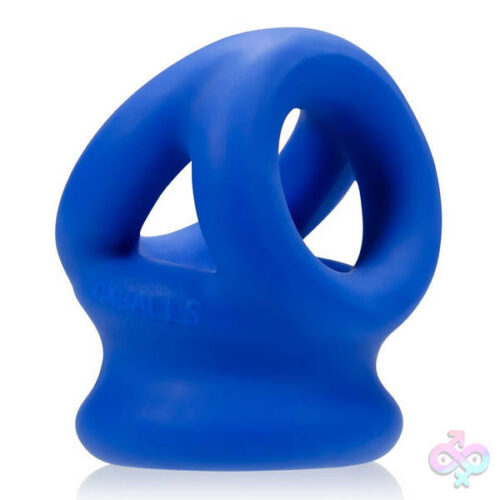 Oxballs Sex Toys - Tri-Squeeze Ball-Stretch Sling - Cobalt Ice