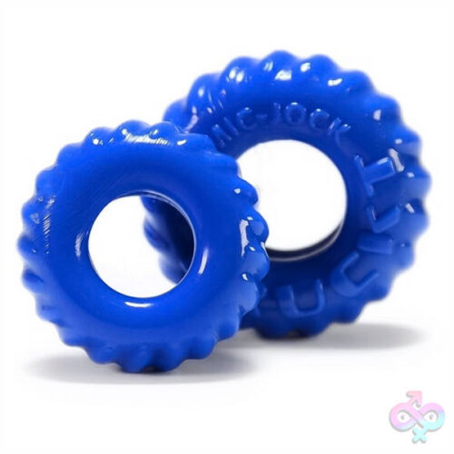 Oxballs Sex Toys - Truckt 2 Piece Cockring Set Atomic Jock  - Police Blue