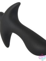 P-Spot Trainer Vibrating Silicone Plug in Black - Image 3