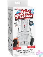 PDX Extreme Wet Pussies Vibrating Super Luscious Lips Control Freak Frost - Image 2
