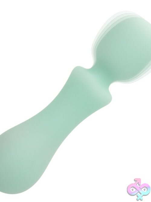 Pacifica Maui Mini Wand Vibrator In Green - Image 2