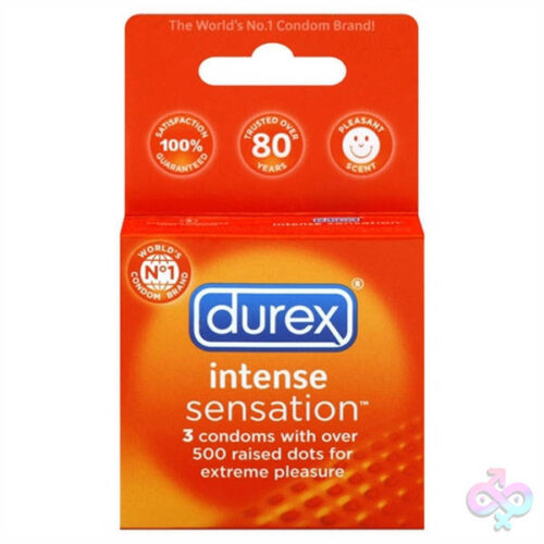 Paradise Marketing Sex Toys - Durex Intense Sensation - 3 Pack