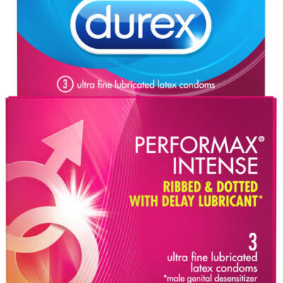 Durex Performax Intense 3 Pack condoms by Paradise Marketing