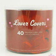 Paradise Marketing Sex Toys - Lover Covers - 40 Count Jar