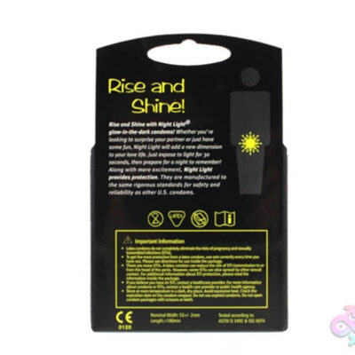 Night Light glow-in-the-dark condoms 3-pack by Paradise Marketing