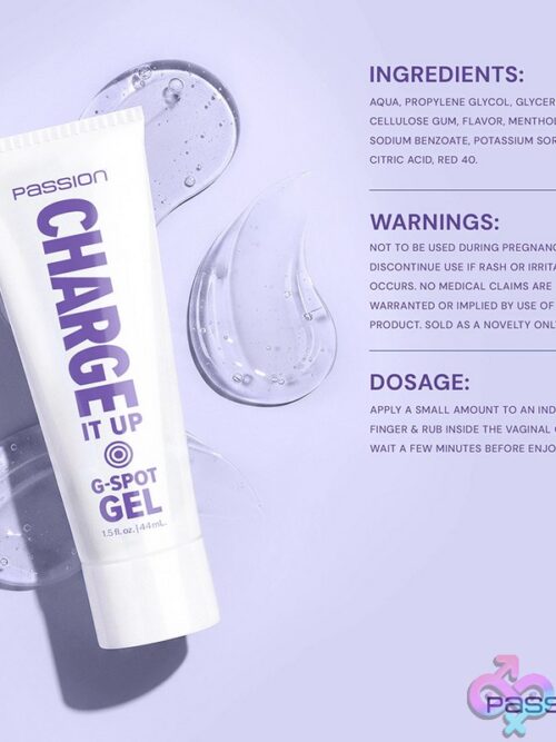 Passion Charge Up G-Spot Gel 1.5 Oz. - Image 4