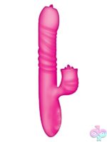 Passion Grabber Heat Up Rabbit Vibrator in Pink - Image 2