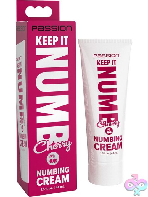 Passion Keep It Numb Numbing Cream 1.5 Oz. Cherry - Image 2