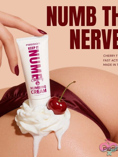 Passion Keep It Numb Numbing Cream 1.5 Oz. Cherry - Image 3