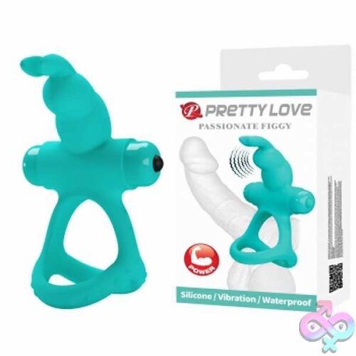 Passionate Figgy Penis Ring - Turquoise - Image 2