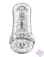 Pdx Elite Viewtube Plus See-Thru Ez-Grip Stroker - Clear - Image 2