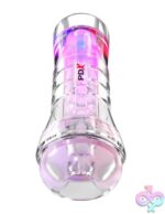 Pdx Elite Viewtube XXL See-Thru Ez-Grip Led Stroker - Clear - Image 2