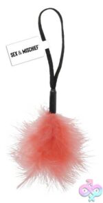 Peach Wrist Feather Tickler