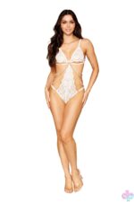Pearls With Chain Teddy - One Size - White
