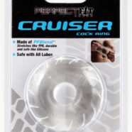 Perfect Fit Sex Toys - Cruiser Cockring - Clear