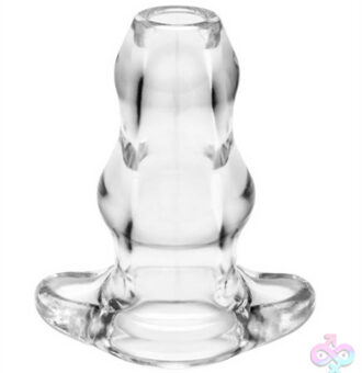 Perfect Fit Sex Toys - Double Tunnel Plug Medium - Clear