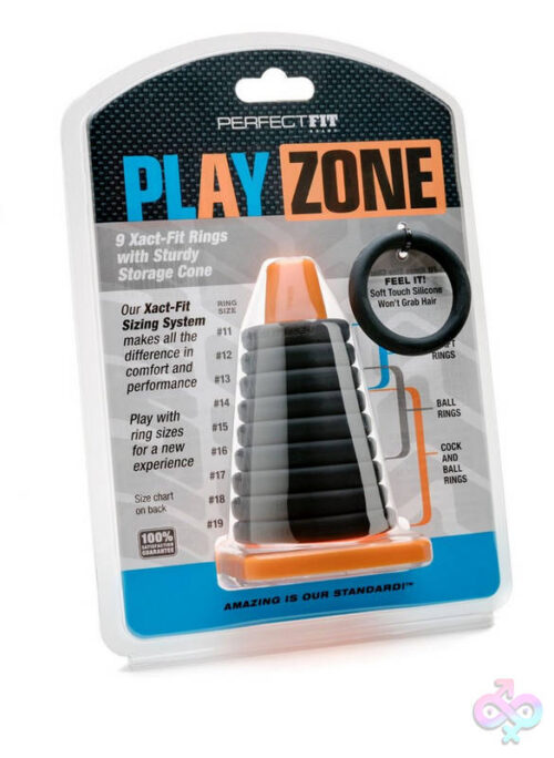 Perfect Fit Sex Toys - Play Zone Kit - Black
