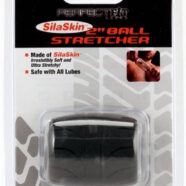 Perfect Fit Sex Toys - Silaskin 2-Icnh Ball Stretcher - Black