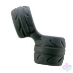 Perfect Fit Sex Toys - Silaskin Cock & Ball Ring and Stretcher - Black