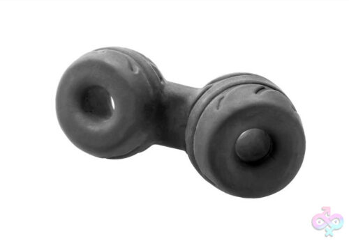Perfect Fit Sex Toys - Silaskin Cock & Ball Ring and Stretcher - Black