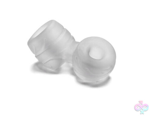 Perfect Fit Sex Toys - Silaskin Cock and Ball Ring and Stretcher - Clear