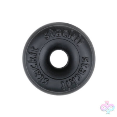 Stackit clear donut cock ring by Perfect Fit — stackable SilaSkin design for couples
