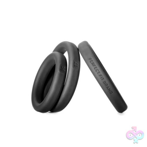 Perfect Fit Sex Toys - Xact- Fit 3 Premium Silicone Rings - #14, #17,   #20