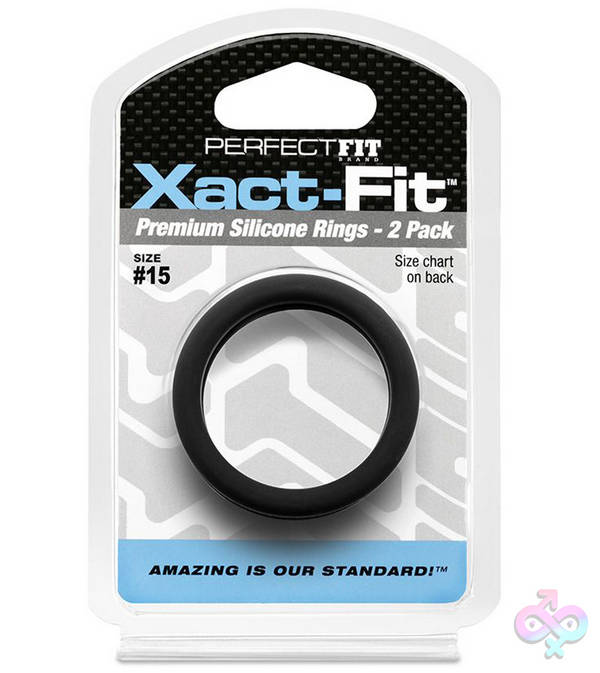 Xact-Fit Ring 2-Pack #16 Perfect Fit Sex Toys - Xact-Fit Ring 2-Pack #16