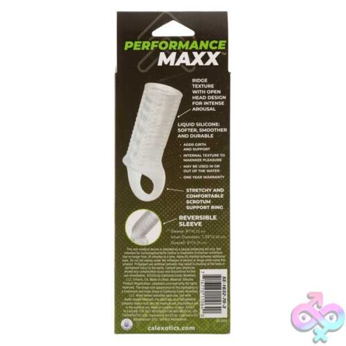 Performance Maxx Liquid Silicone Reversible Sleeve - Clear - Image 2
