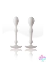 Peridise Butt Plugs Set of 2 – White - Image 2