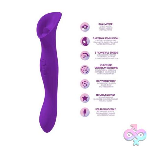 Petallux Clitoral Stimulator - Purple - Image 3