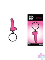 Pink Dildo Keychain by Wood Rocket - Image 2