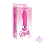 Pinkies Silicoat Mini-Vibe - Ridgy - Pink
