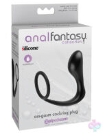 Pipedream Sex Toys - Anal Fantasy Collection Ass Gasm Cockring Plug - Black