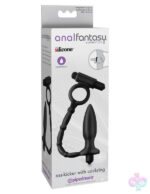 Pipedream Sex Toys - Anal Fantasy Collection Ass Kicker With Cockring - Black