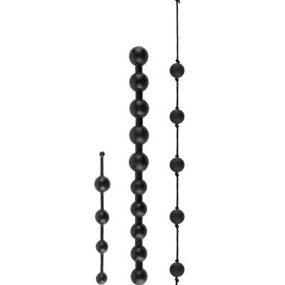 Pipedream Sex Toys - Anal Fantasy Collection Beginners Bead Kit - Black