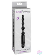 Pipedream Sex Toys - Anal Fantasy Collection Beginners Power Beads - Black