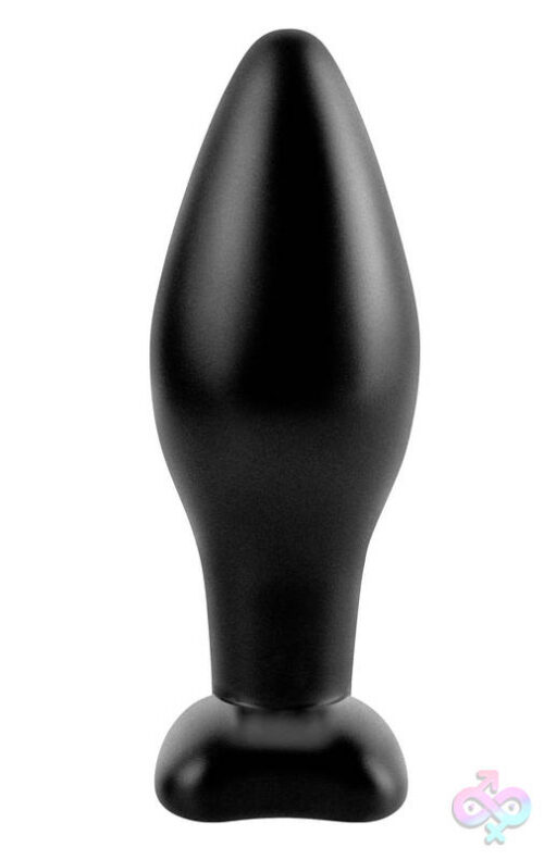 Pipedream Sex Toys - Anal Fantasy Collection Medium Silicone Plug - Black