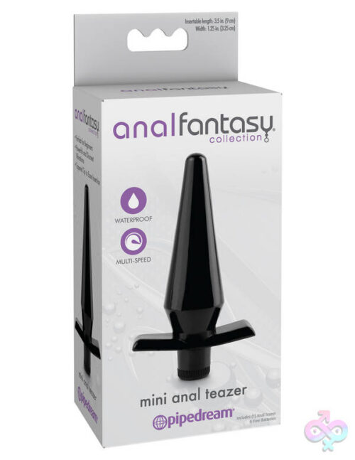 Pipedream Sex Toys - Anal Fantasy Collection Mini Anal Teazer - Black