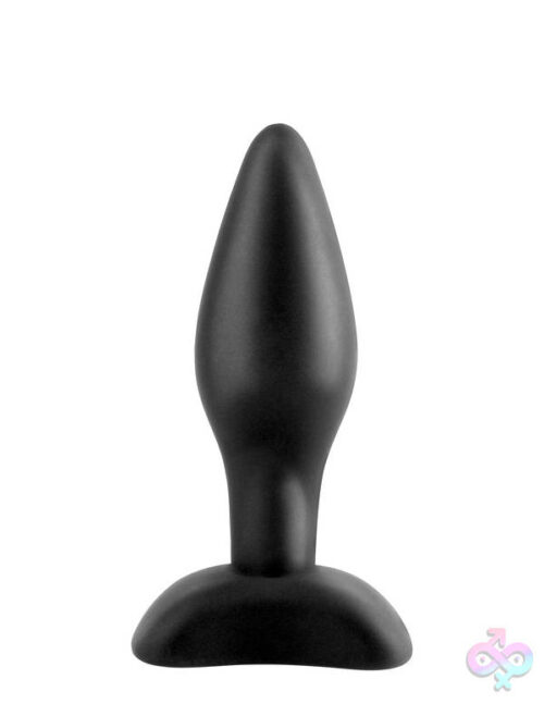 Pipedream Sex Toys - Anal Fantasy Collection Mini Silicone Plug - Black