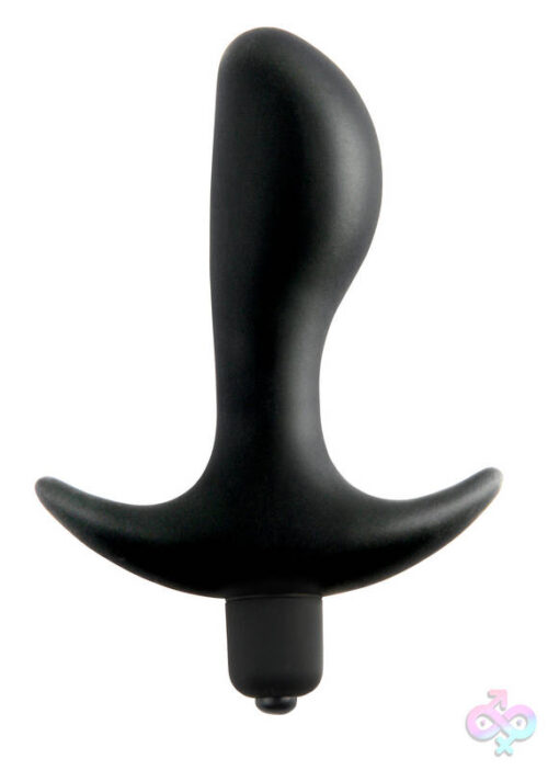 Pipedream Sex Toys - Anal Fantasy Collection Vibrating Perfect Plug - Black