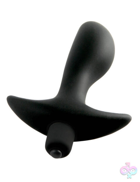 Anal Fantasy Collection Vibrating Perfect Plug black vibrating anal plug by Pipedream