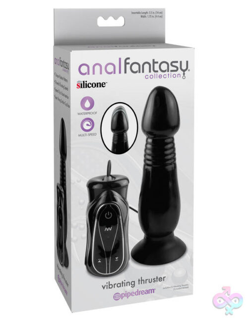 Pipedream Sex Toys - Anal Fantasy Collection Vibrating Thruster - Black