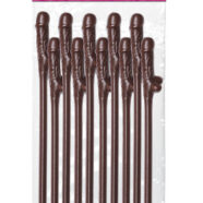 Pipedream Sex Toys - Bachelorette Party Favors 10 Dicky Sipping Straws Brown