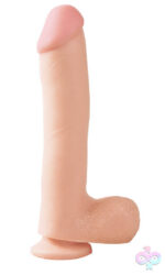 Pipedream Sex Toys - Basix Rubber Works - 10 Inch Dong With Suction Cup - Flesh
