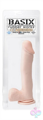 Pipedream Sex Toys - Basix Rubber Works 12 Inch Suction Cup Dong