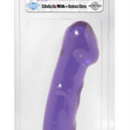 Pipedream Sex Toys - Basix Rubber Works - 6.5 Inch Dong With Suction Cup - Purple