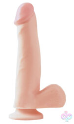 Pipedream Sex Toys - Basix Rubber Works 7.5 Inch Dong With Suction Cup  - Flesh